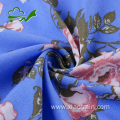 Reactive print plain viscose woven fabric